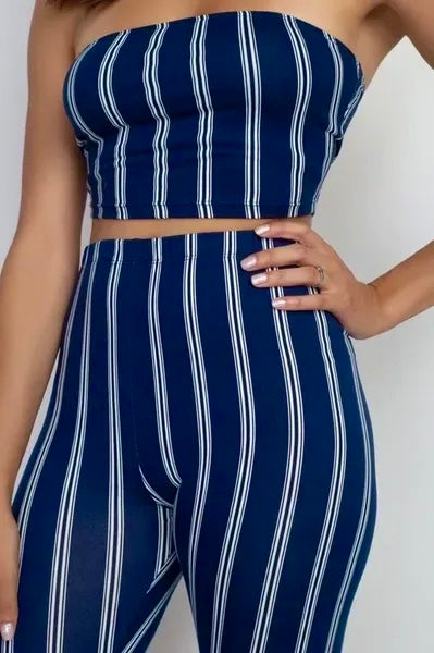 Stripe Tube Top