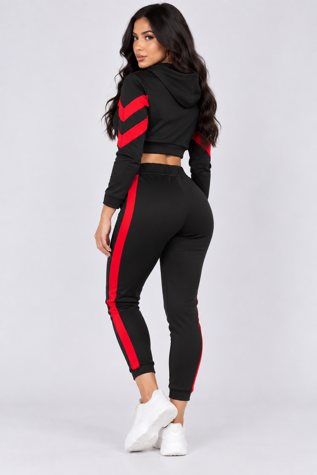 Athletic Crop Hoodie