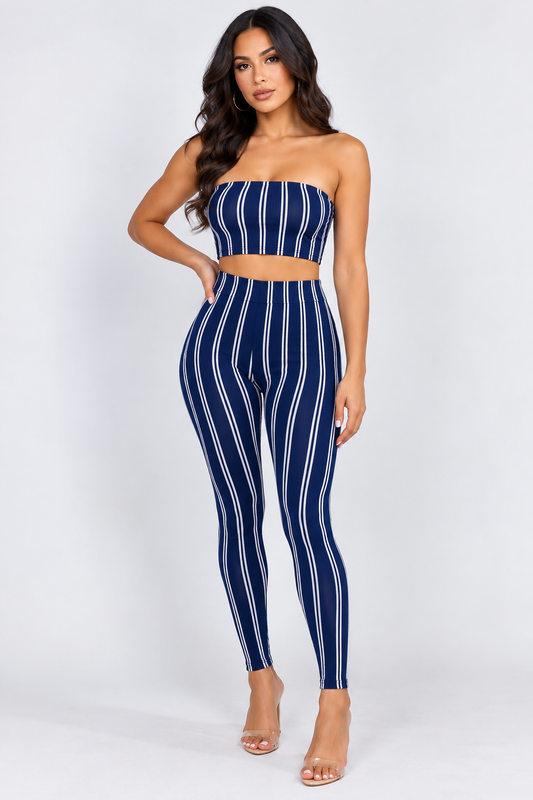 Stripe Tube Top