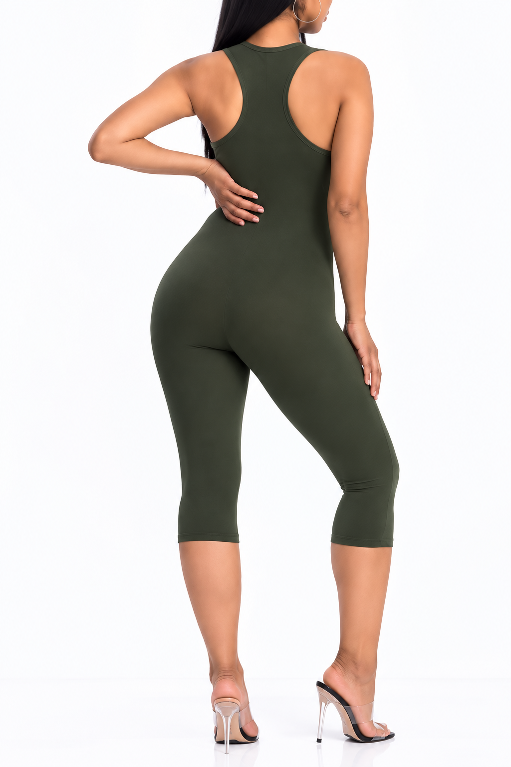On the Go Capri Jumpsuit