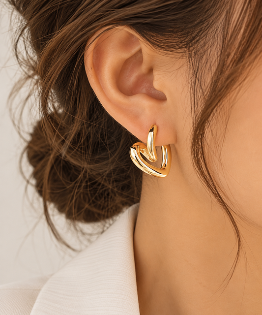 Heart of Gold Earrings